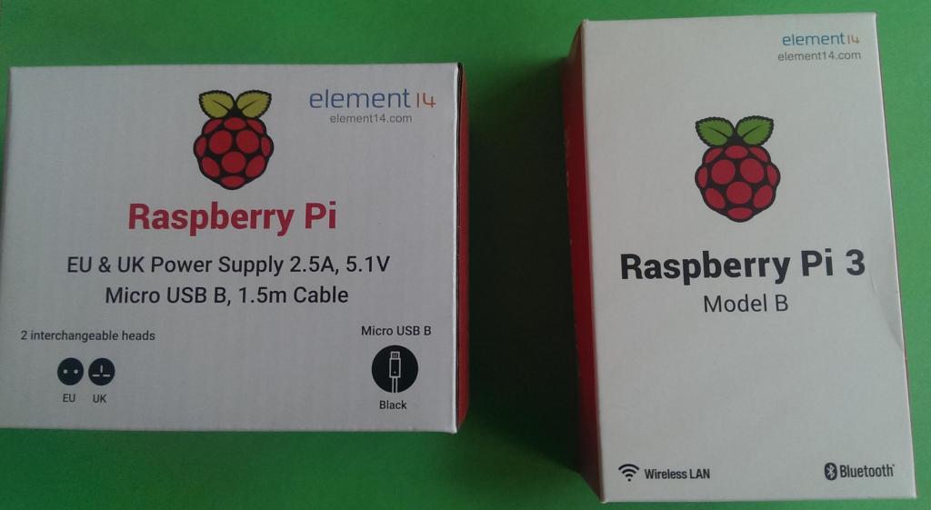 Raspberry Pi 3 Komponenten