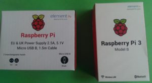 Raspberry Pi 3 Komponenten